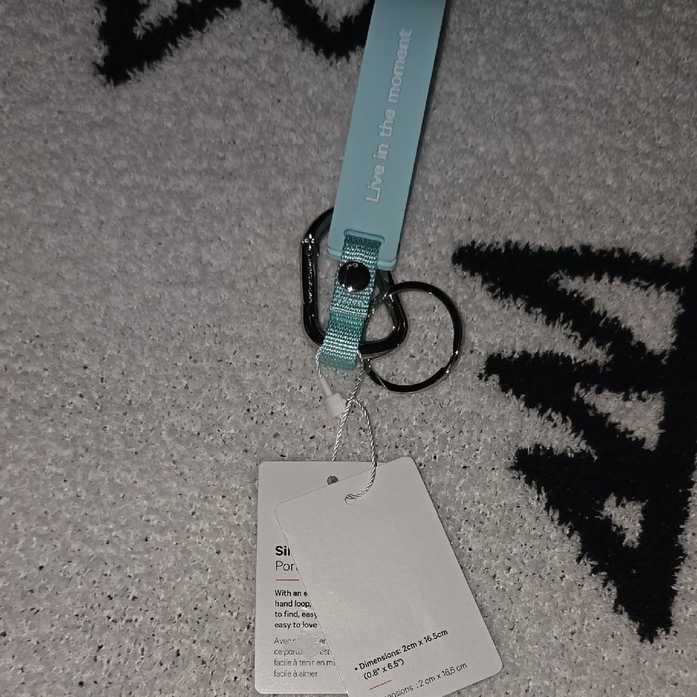 Live in the Moment Keychain